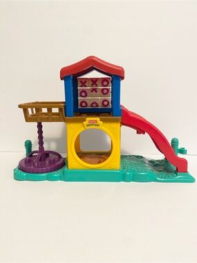 Little People Playground Playset Fisher Price Vintage 2003 Set only No Figures